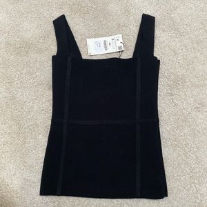 Zara corset top with tags